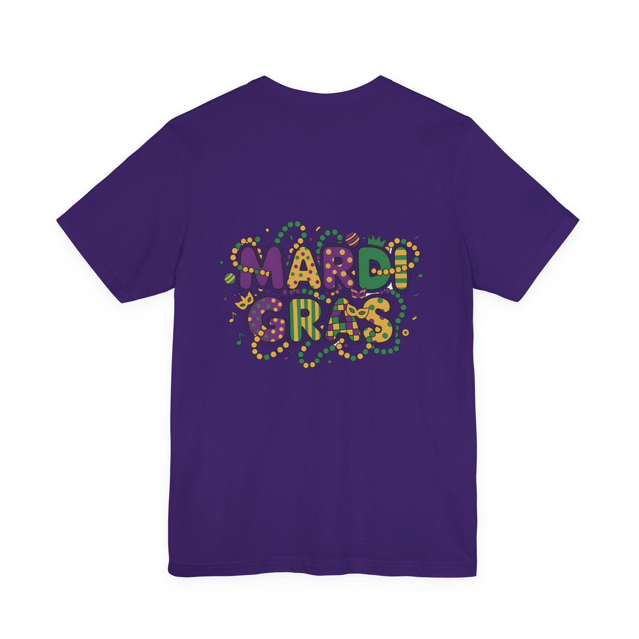 Mardi Gras T-Shirt — "Peace Love Gumbo" Festive Carnival Tee