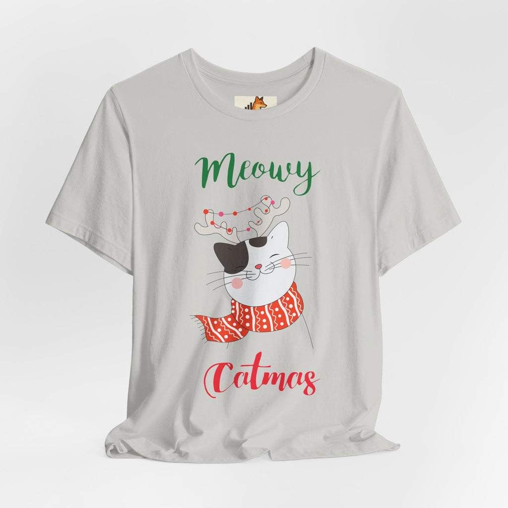 Meowy Catmas T-Shirt – Cute Christmas Cat Tee