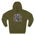 Halloween Horror Nights Hoodie — Haunted Mask & Killer Characters Graphic Pullover